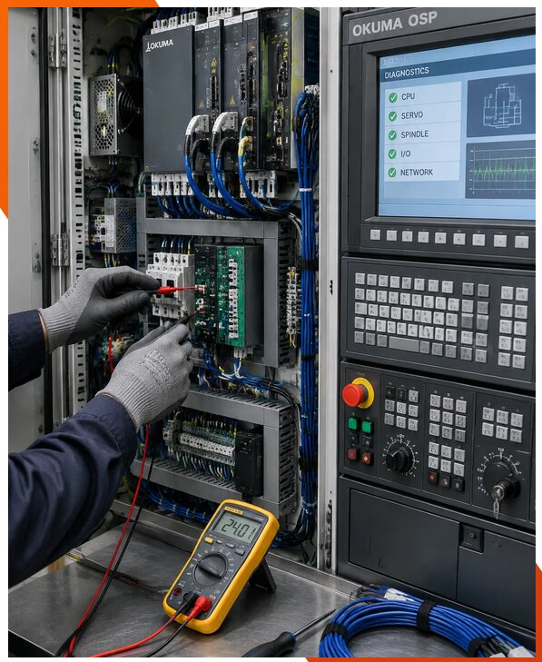 Ремонт систем ЧПУ Okuma OSP в Острогожске